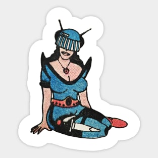 SPACE BABE Sticker